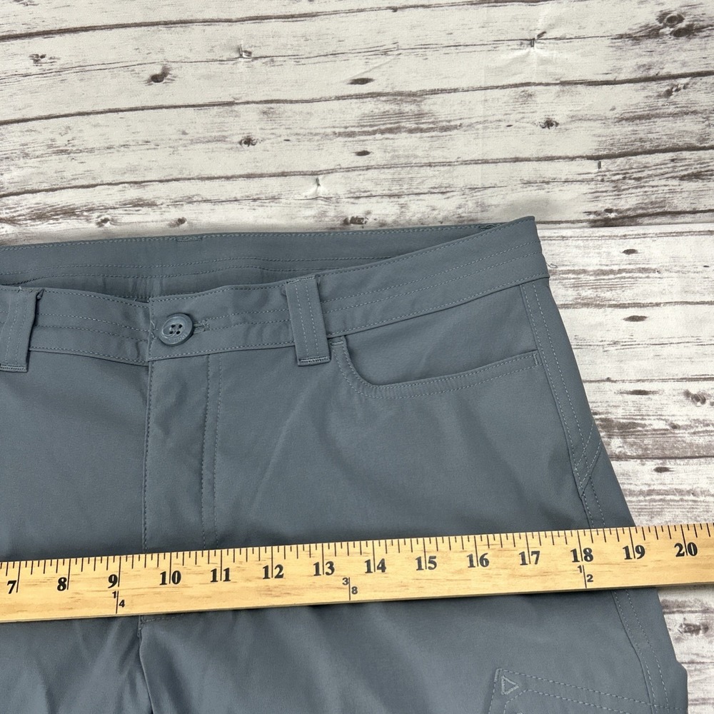 Eddie Bauer Women's Graphite Rainier Outdoor Hiking Pants Size 10 Gray Nylon - Picture 5 of 11
